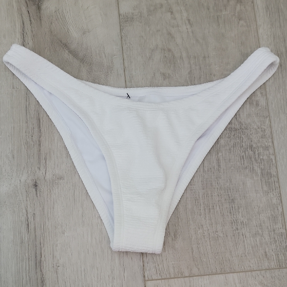 Lulu's Classic White Bikini Bottom